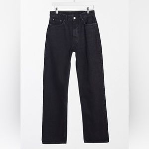 New Swedish brand mid rise straight leg